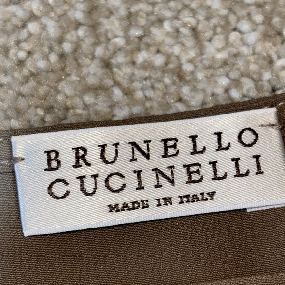 Gorgeous Brunello Cucinelli silk top size medium - Picture 5 of 6